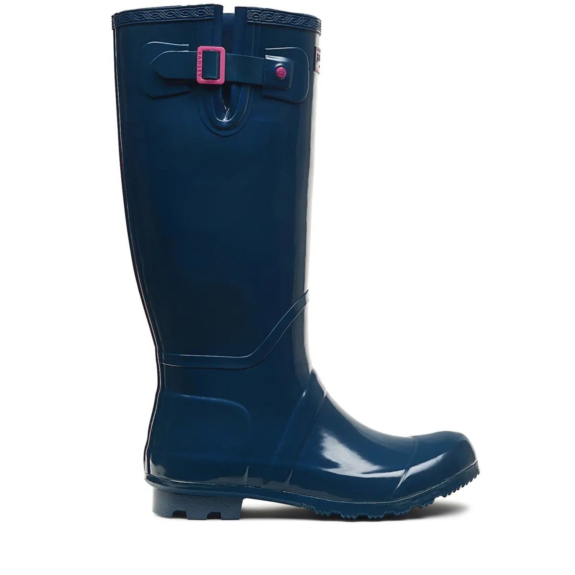 3 X BRAND NEW RADLEY ALBA NAVY WELLINGTON BOOTS SIZE 3 R10-1