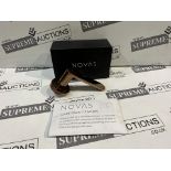 2x BRAND NEW NOVAS SET OF 2 B0210PCU POLISHED COPPER HANDLES. RRP £93 EACH. (R11-2)