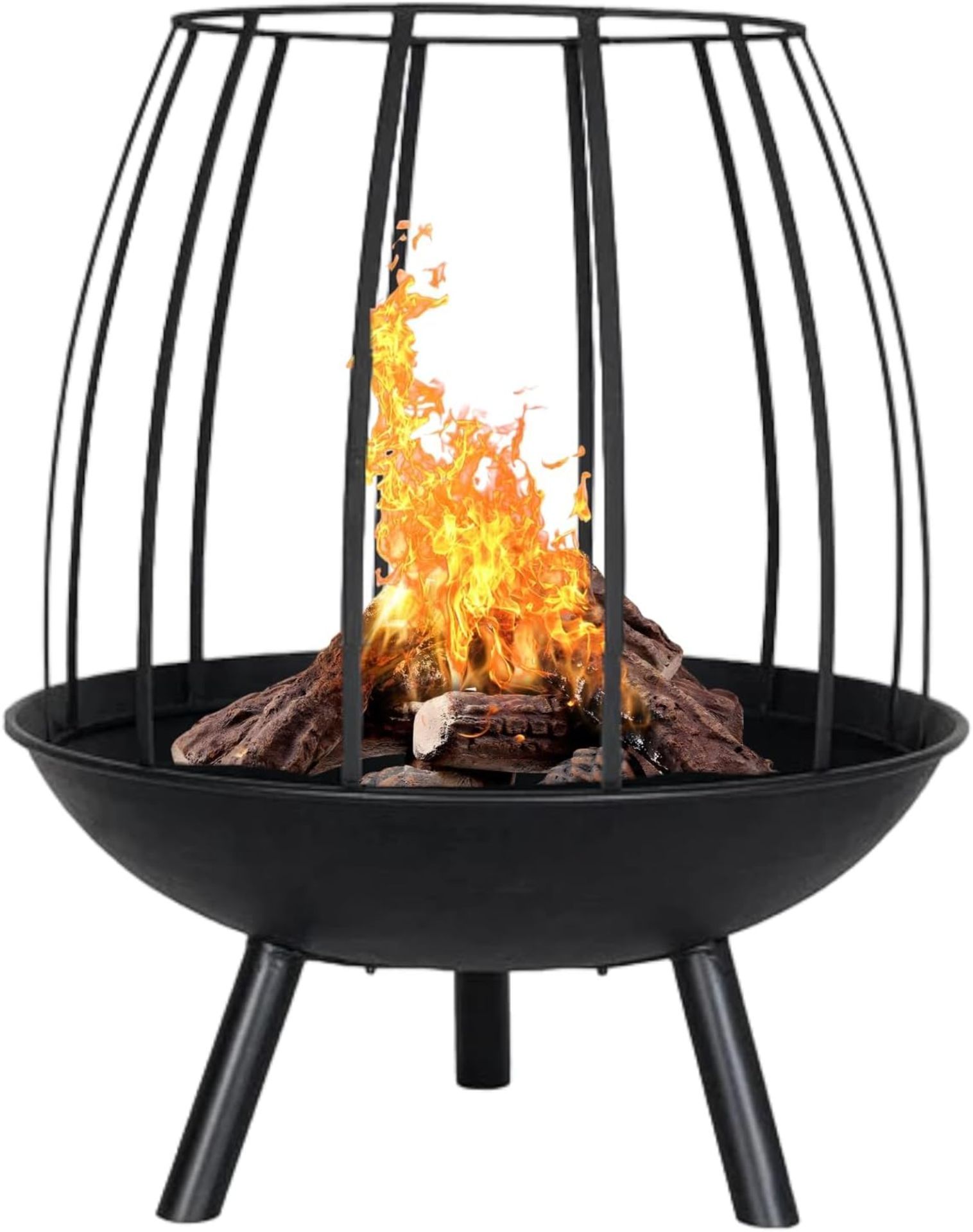 NEW & BOXED LA HACIENDA Circular Open Firepit. RRP £139.99 EACH. Simple and stylish, this functional