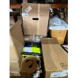 40 PIECE MIXED WORKWEAR LOT INCLUDING HARD HATS, JACKETS, JUMPERS ETC IN 2 BOXES R15-7