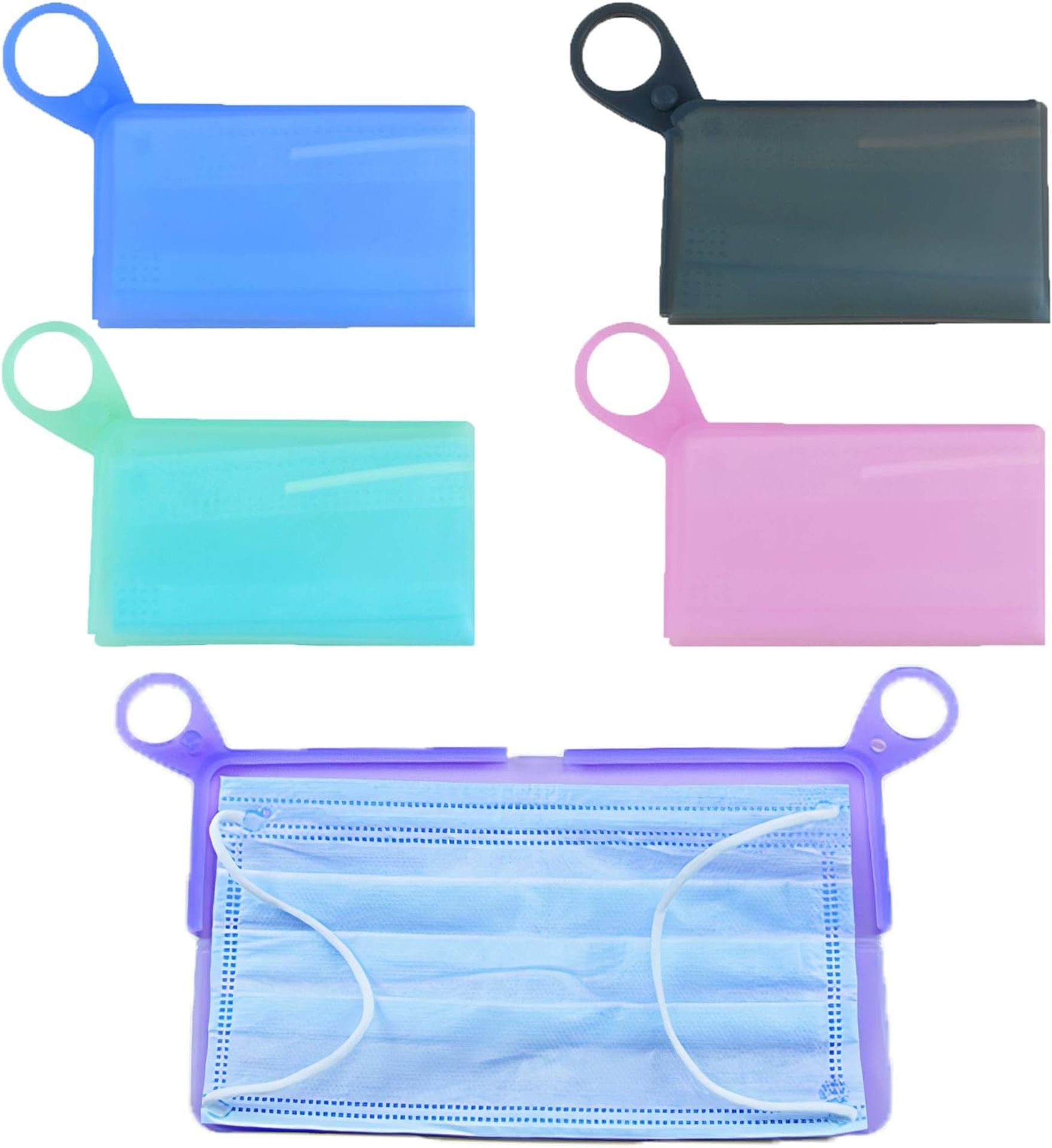 30x BRAND NEW POUCHPAL 4 Pcs Silicone Storage Clip. RRP £3.99 EACH. FOLDABLE DESIGN – Made