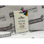 10 X BRAND NEW PACKS OF 10 70G WHITE TACK MULTIPURPOSE REUSABLE ADHESIVE R1.12