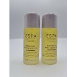 33 X BRAND NEW ESPA 15ML POSITIVITY BATH AND BODY OIL EBR5