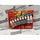 12 X BRAND NEW JACQUARD ASSORTED AIR BRUSH COLOUR PAINT KITS S1-12