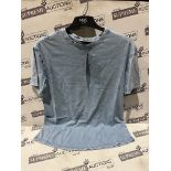 80 X BRAND NEW LADIES DENIM DESIGN T SHIRTS SIZE 10