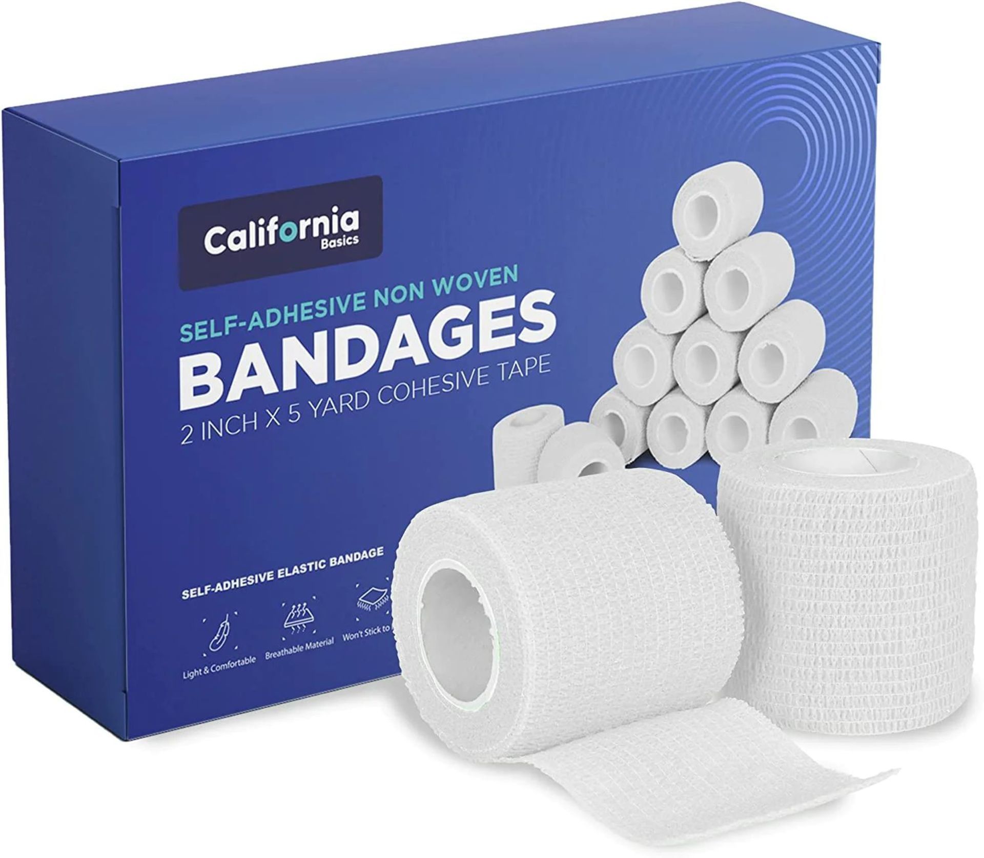 25 X BRAND NEW PACKS OF 24 SELF ADHESIVE NON WOVEN BANDAGES (COLOURS MAY VARY) R19-5
