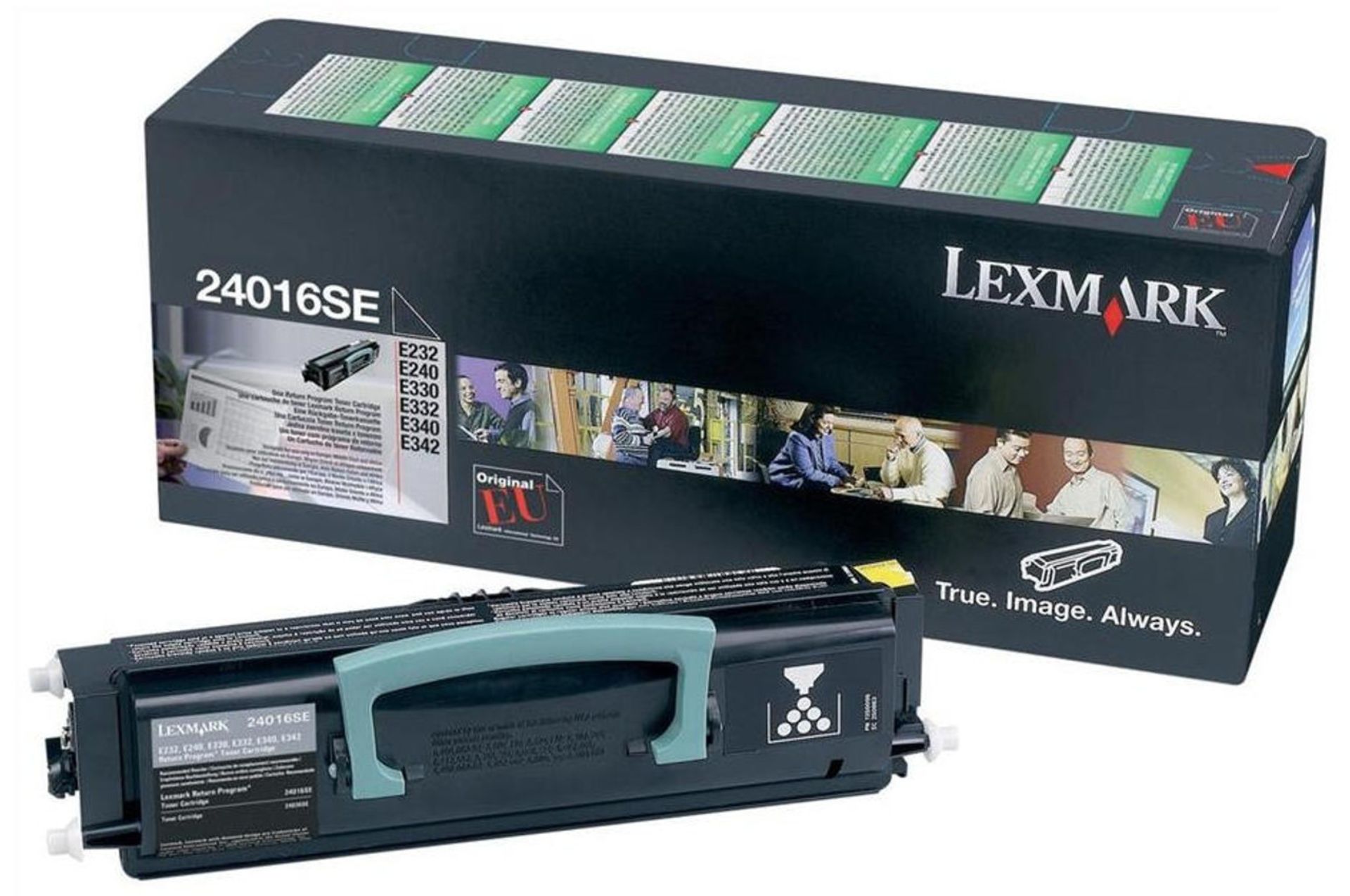 BRAND NEW LEXMARK 24016SE BLACK TONER CARTRIDGE RRP £199 S1-2