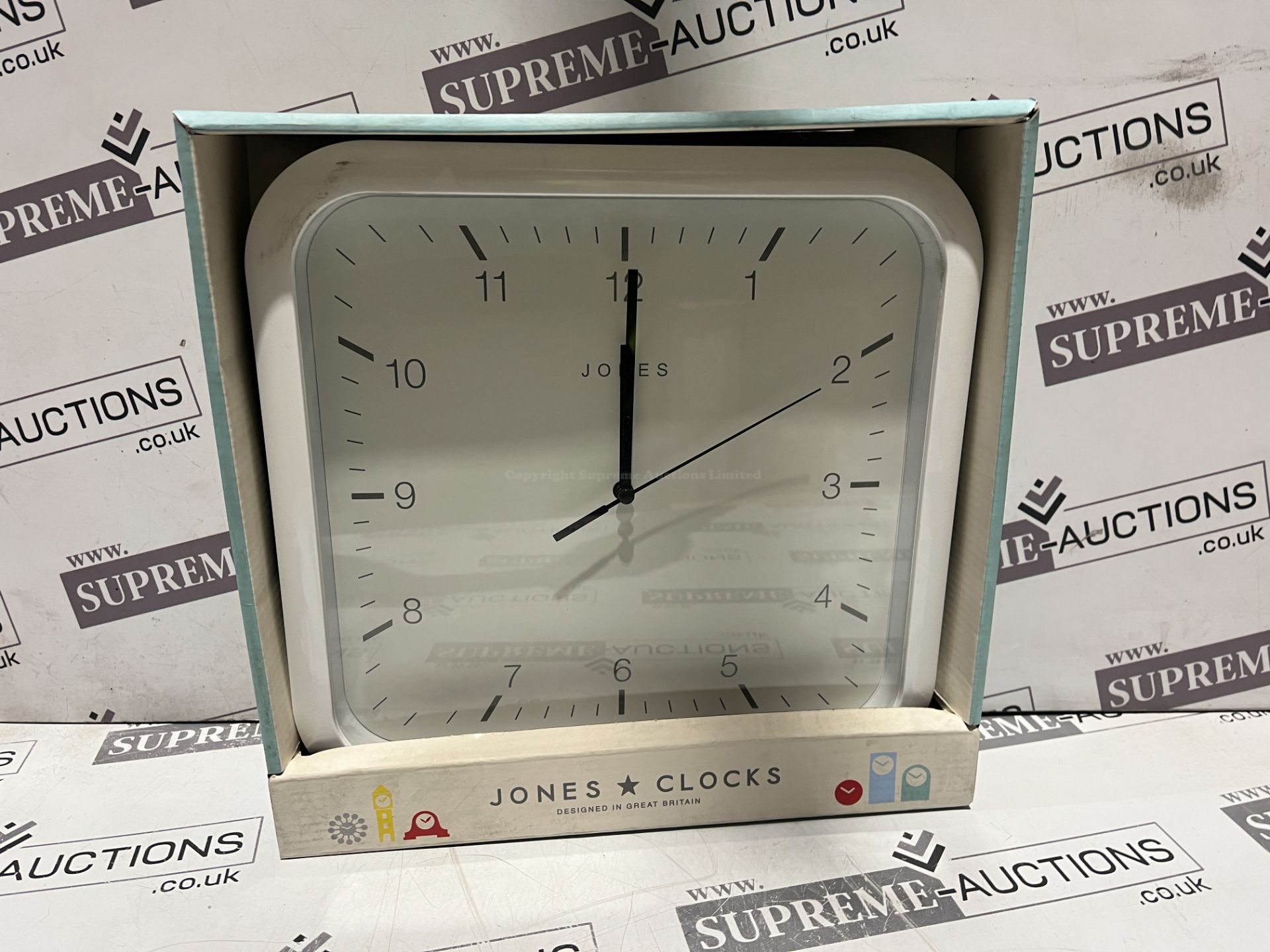 9 X BRAND NEW JACK JONES ABACUS CLOCKS R13-10