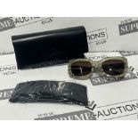 BRAND NEW MOSCHINO GREEN POTTER SUNGLASSES S/R1