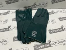 100 X BRAND NEW PAIRS OF CHEMICAL PROFESSIONAL WORK GLOVES R9-14