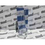 15 X BRAND NEW INDIVIDUALLY PACKAGED LARGE CRYSTAL WINE DECANTERS R2.7