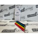70 X BRAND NEW PACKS OF 12 ASSORTED COLOURING PENCILS R5-2