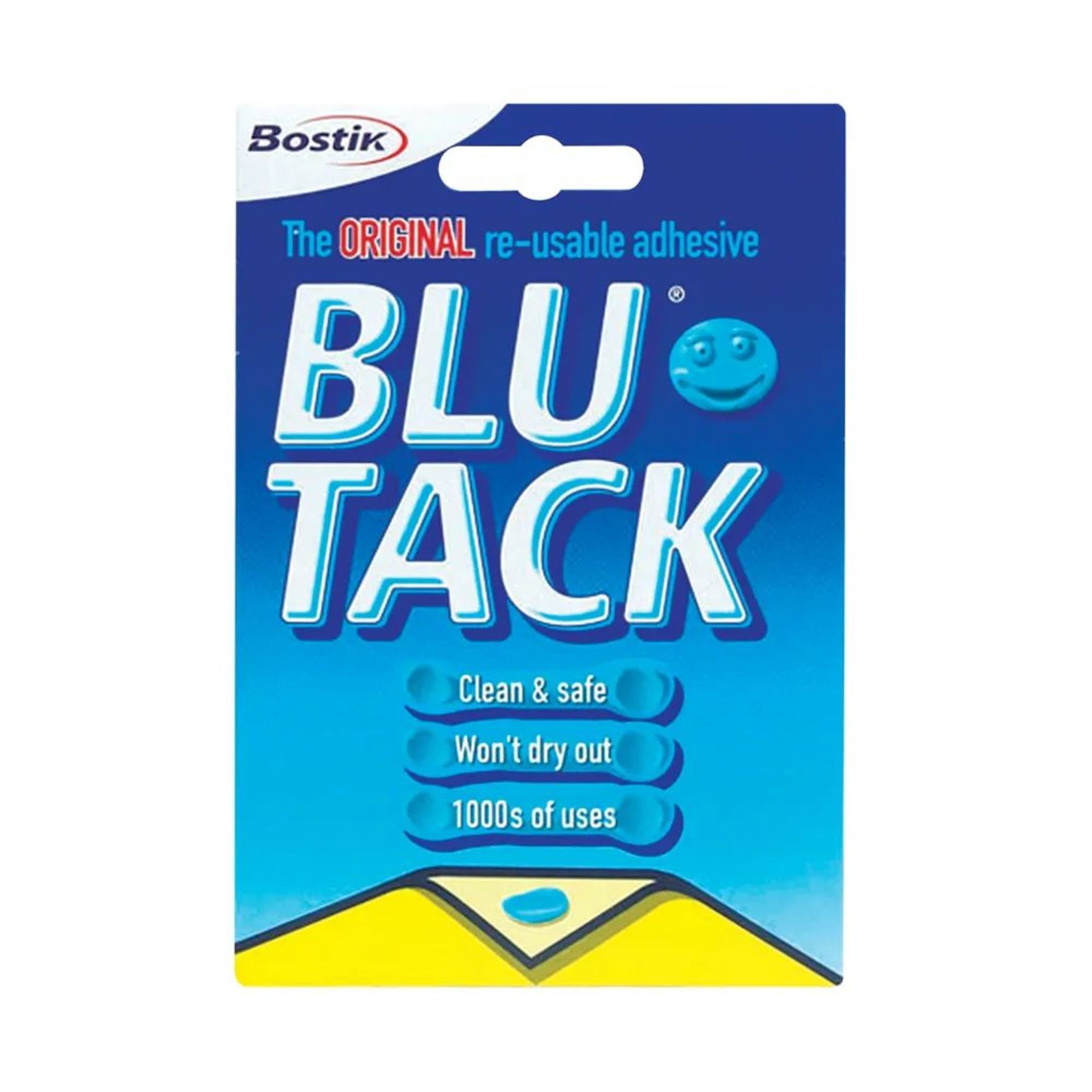 40 X BRAND NEW 60G PACKS OF BLU TACK THE ORIGINAL ADHESIVE R15-4