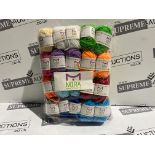 10 X BRAND NEW PACKS OF 24 MOZART ASSORTED YARN ROLLS R3-7