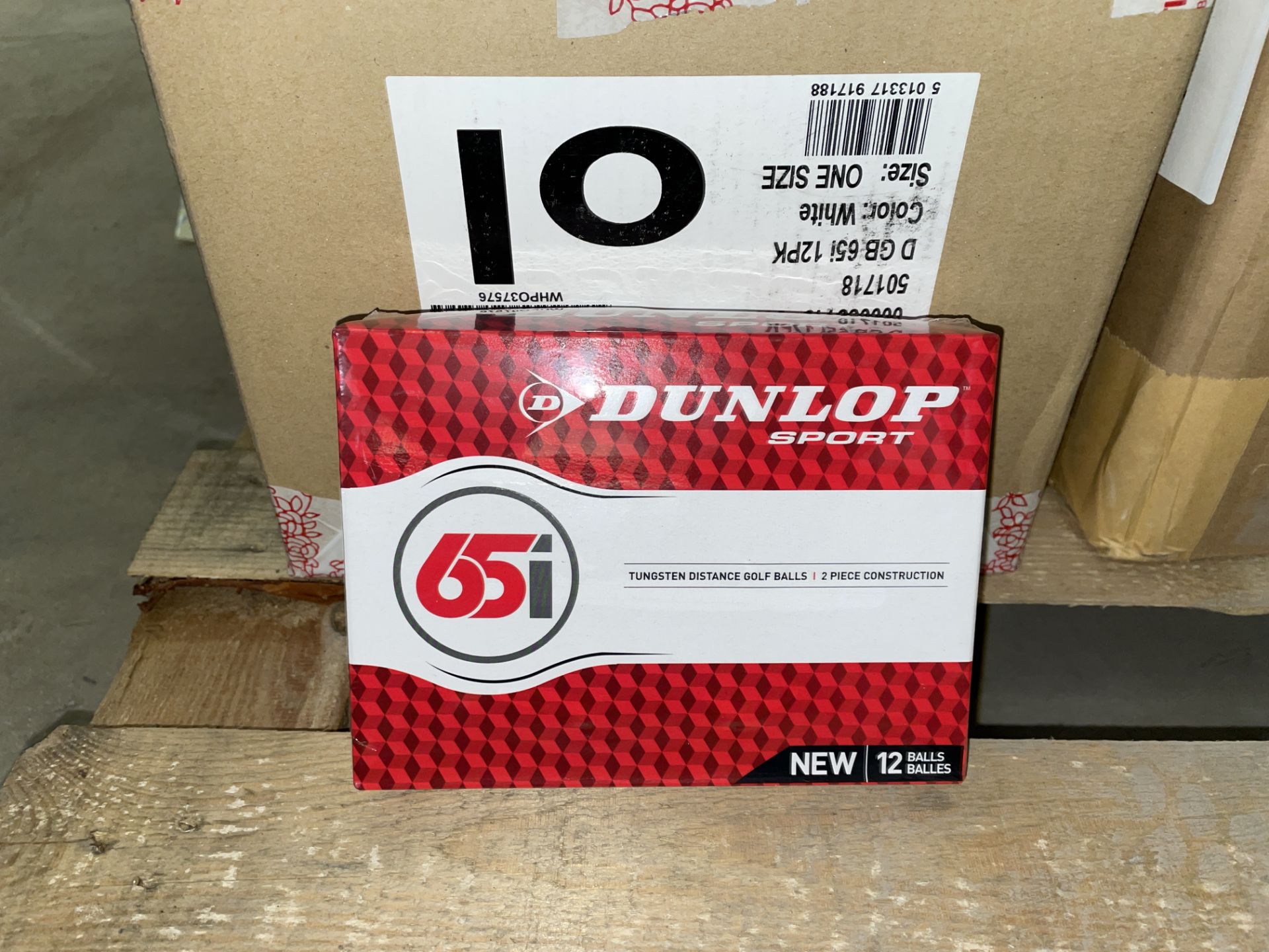 4 X BRAND NEW PACKS OF 12 DUNLOP 651 GOLF BALLS AM9 S1