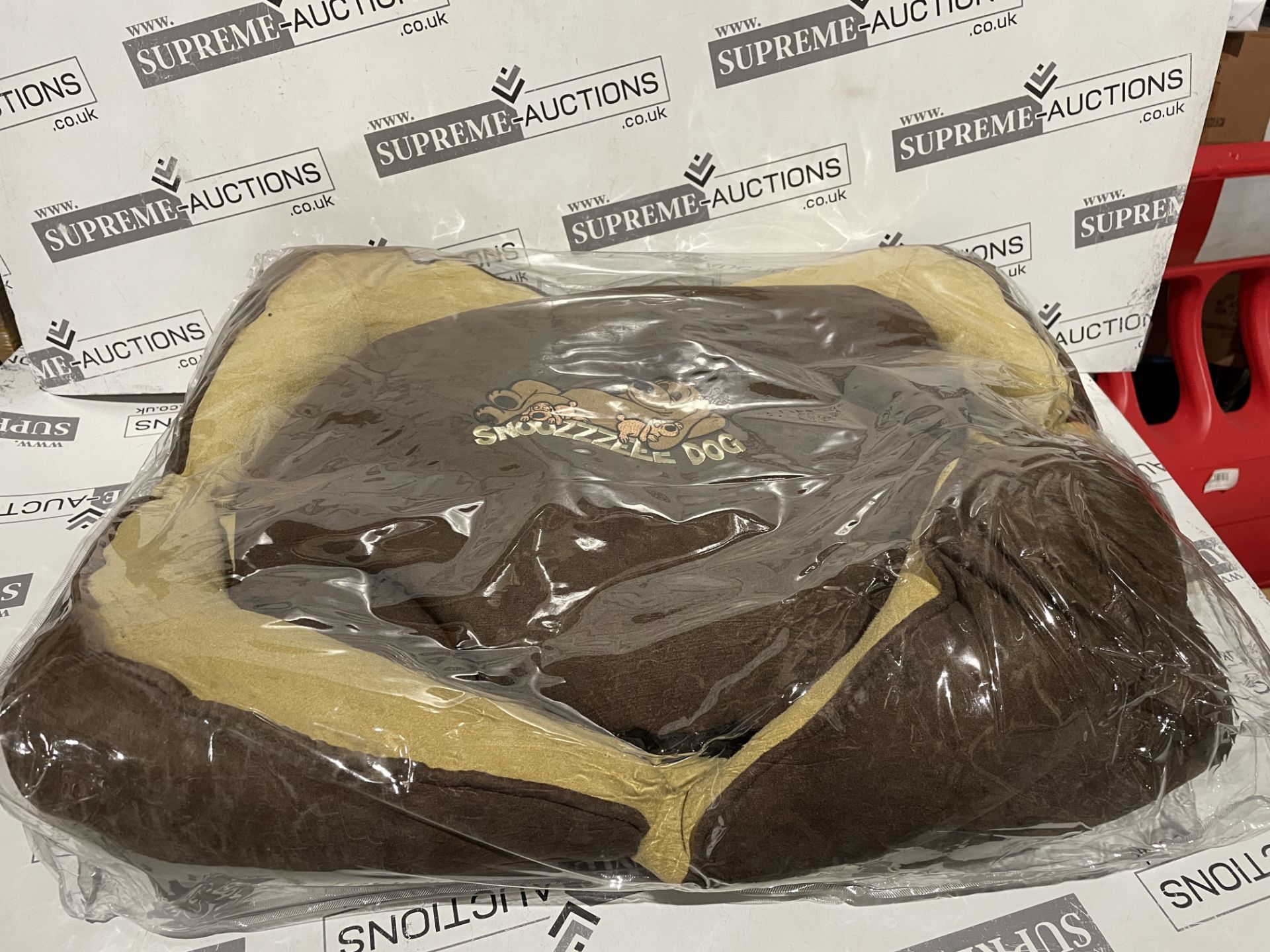 6 X BRAND NEW SNOOOZZZEEE BROWN LUXURY BOW PET BEDS R5.5