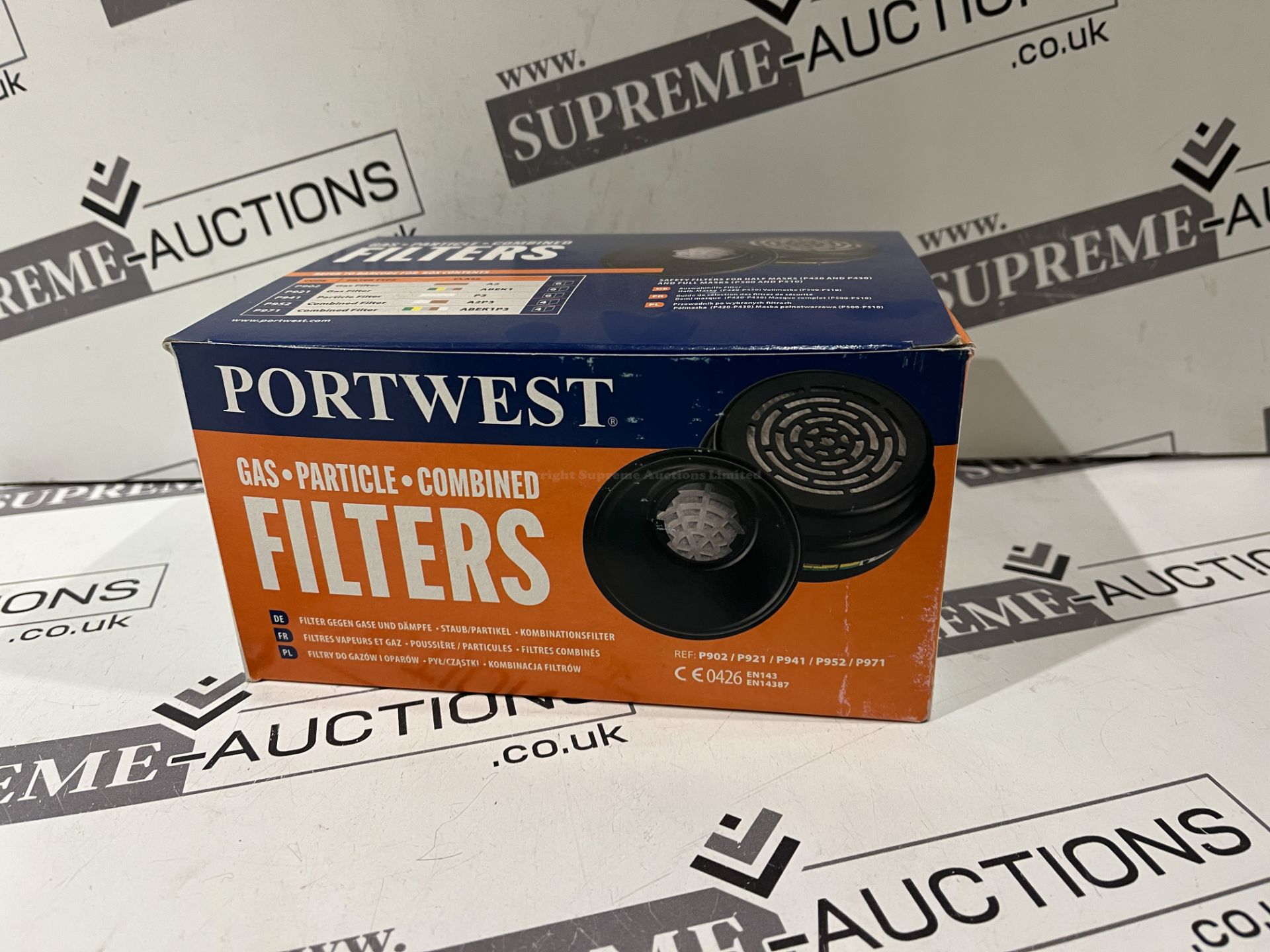 15 X BRAND NEW PACKS OF 2 PORTWEST PARTICLE FILTERS S1.5