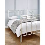 NEW & BOXED ELIANA Metal KINGSIZE Bed Frame. WHITE. RRP £279 EACH. The Eliana Metal bed frame, is