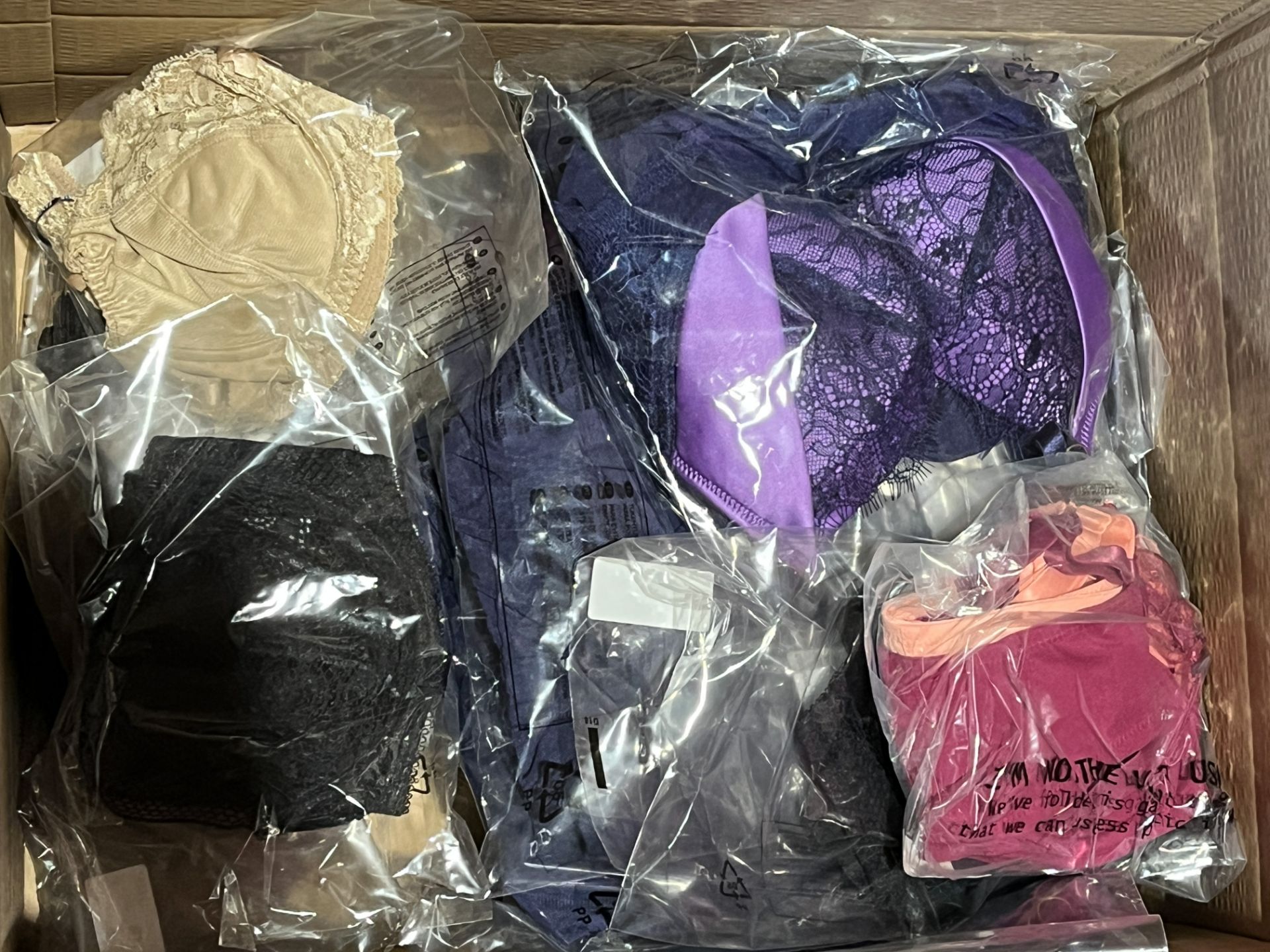 10 PIECE MIXED UNDERWEAR/SWIMEAR LOT IN VARIOUS DESIGNS AND SIZES INCLUDING FREYA ETC LPT
