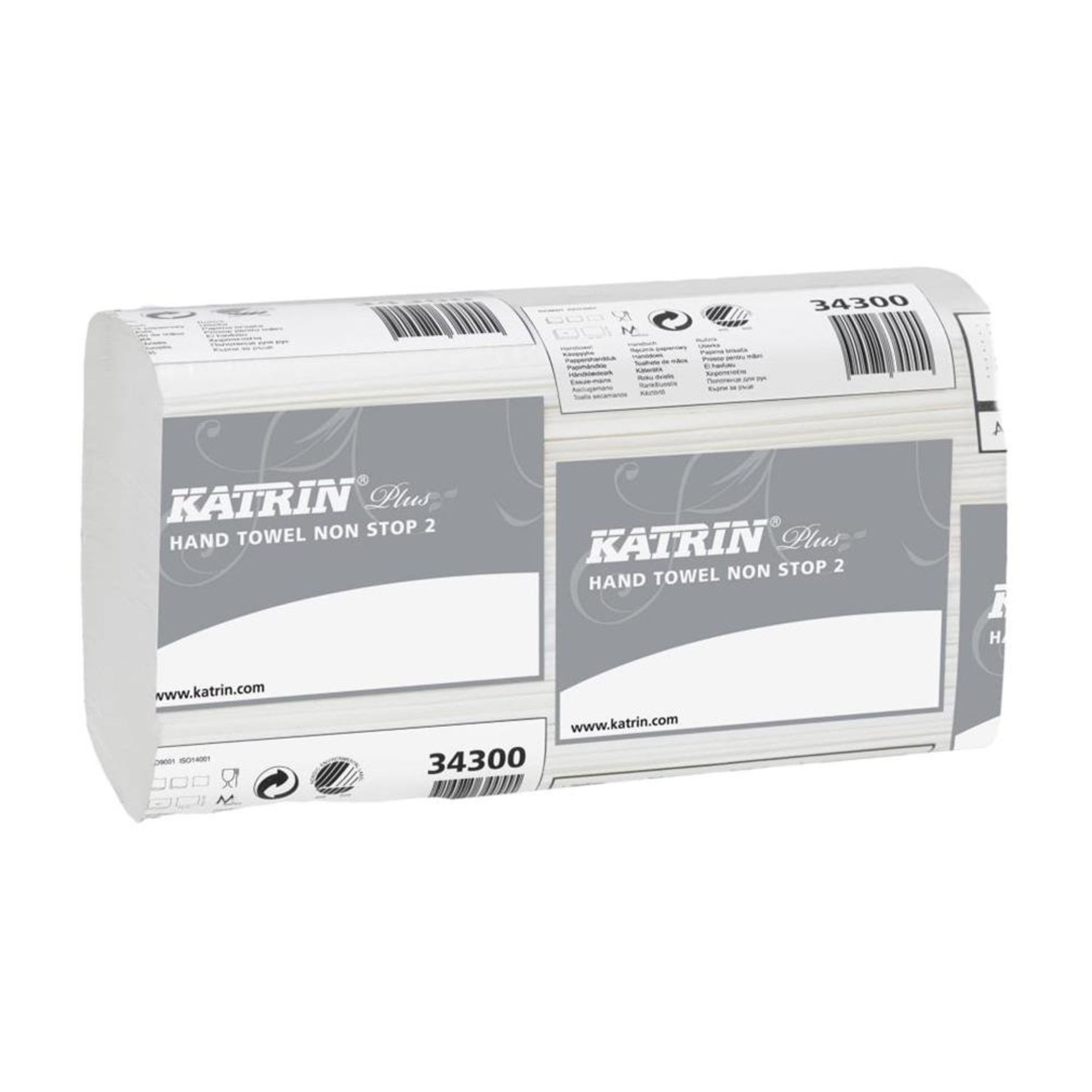 4 X BRAND NEW PACKS OF 15 KATRIN 344488 Z FOLD HAND TOWELS R17-8