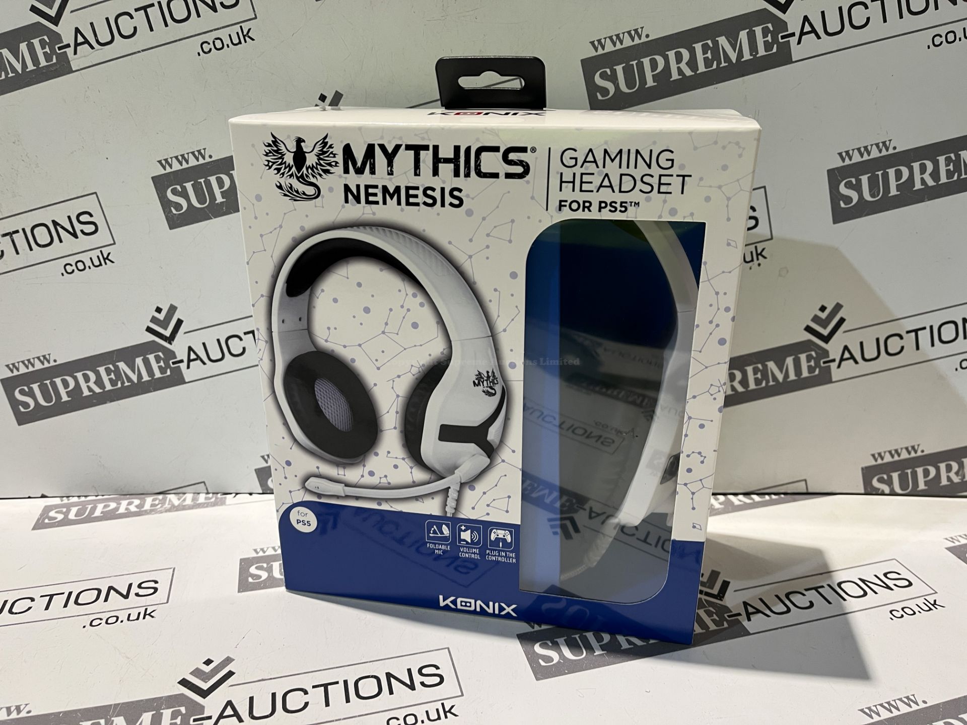 6 X BRAND NEW KONIX MYTHICS NEMESIS GAMING HEADSETS FOR PS5 R16-8