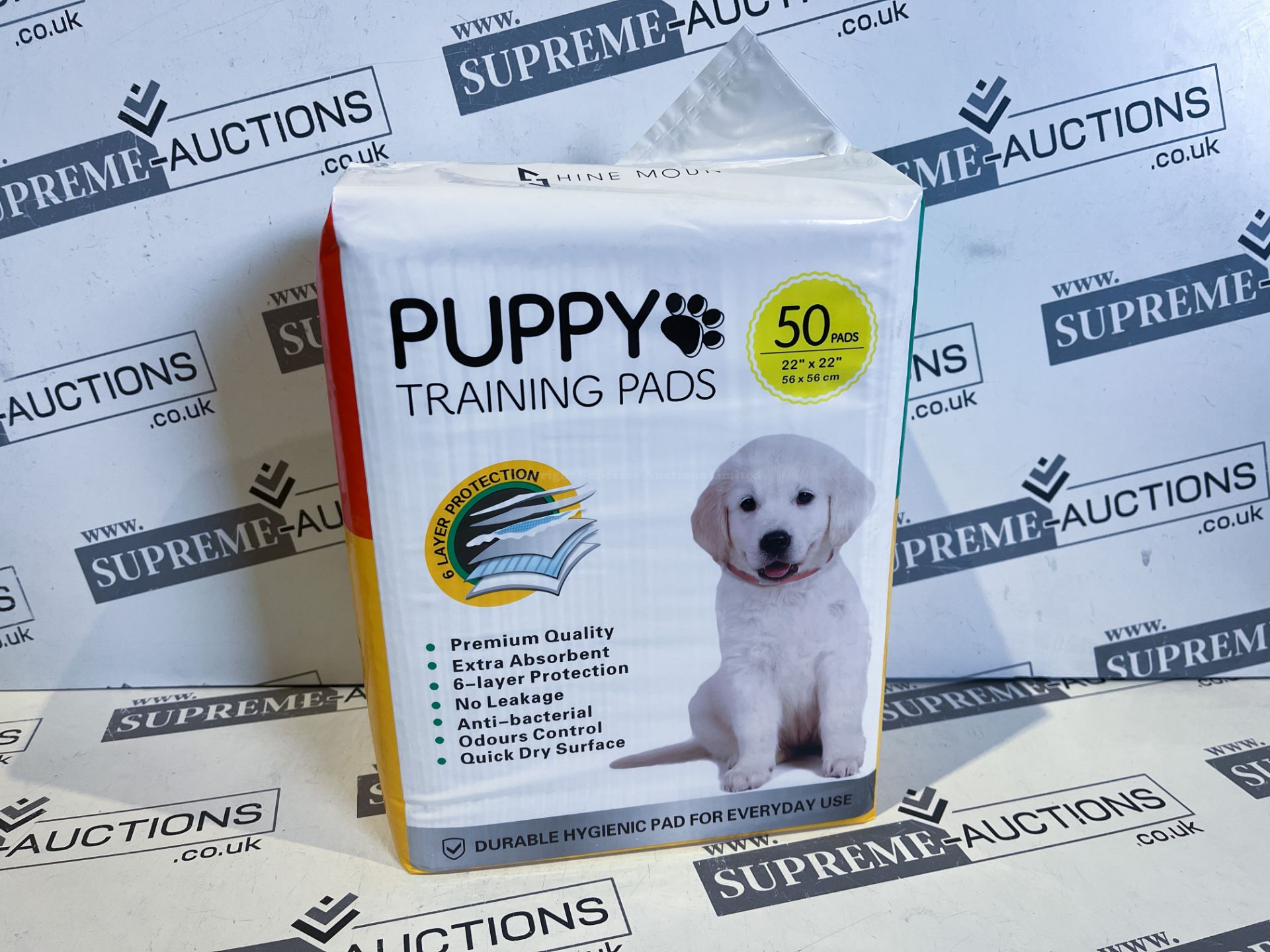 8 X BRAND NEW PACKS OF 50 PREMUM QUALITY PUPPY TRAINING PADS R18-9