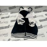 20 X BRAND ENW FRENCHIE BULLDOG PREMIUM PANDA BEAR DOG HOODIES SIZE XL RRP £43 EACH R3-3