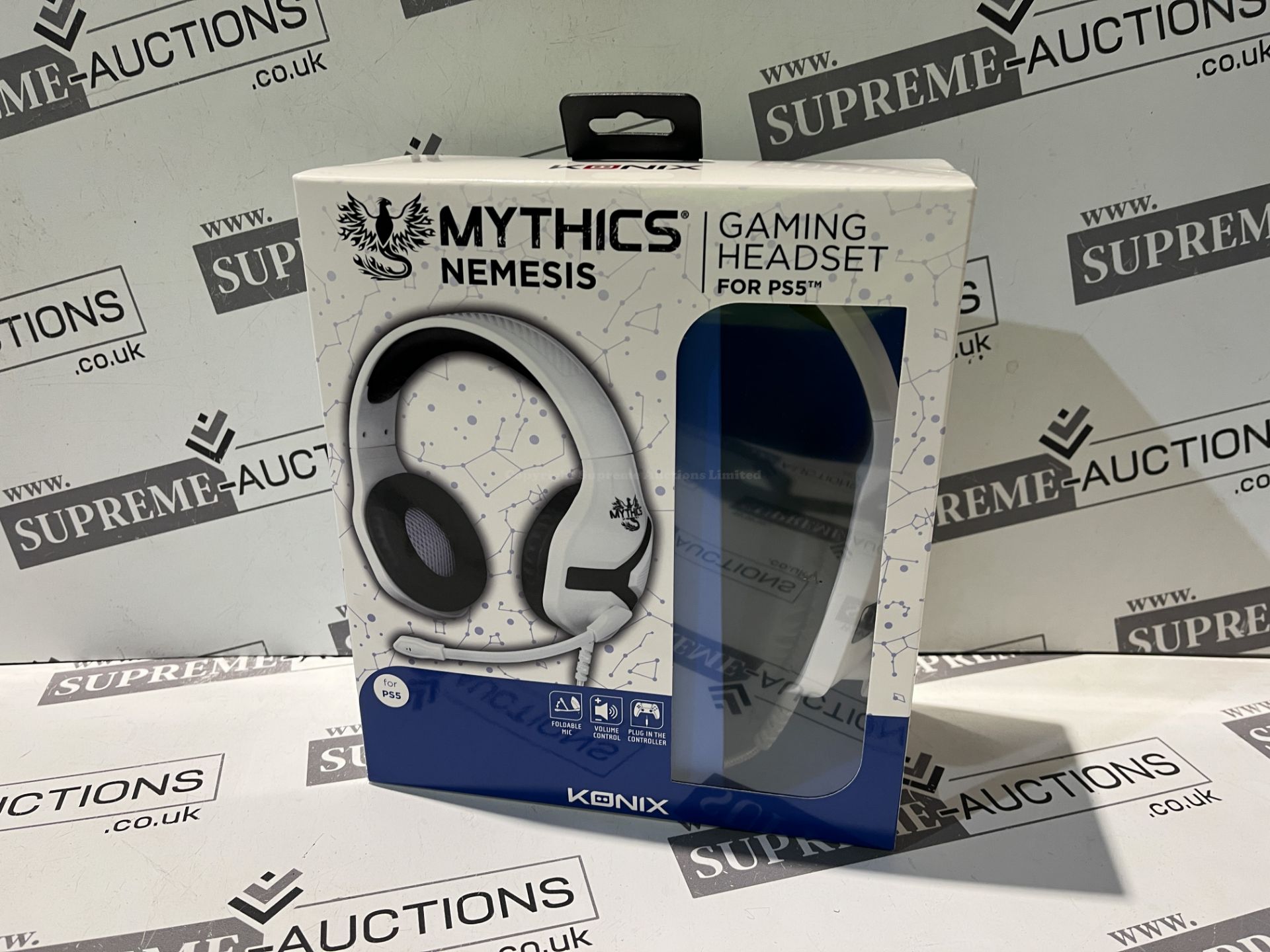 6 X BRAND NEW KONIX MYTHICS NEMESIS GAMING HEADSETS FOR PS5 R16-8