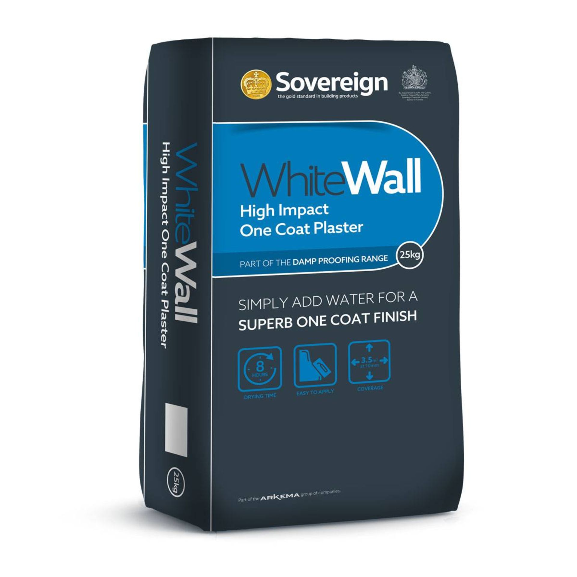 PALLET TO INCLUDE 23 X BAGS OF WHITEWALL SOVEREIGN ONE COAT PLASTER 20KG R1-5