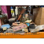 MIXED LOT INCLUDING SCRATCH MAPS, LIGHTING, TILE SHEETS ETC R19-1