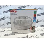 2 X NUBY MICROWAVE STEAM STERILISERS S1-5