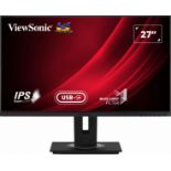 BRAND NEW VIEWSONIC 27 INCH VG SERIES FULL HD LED FLAT COMPUTER MONITOR RRP £249 P5