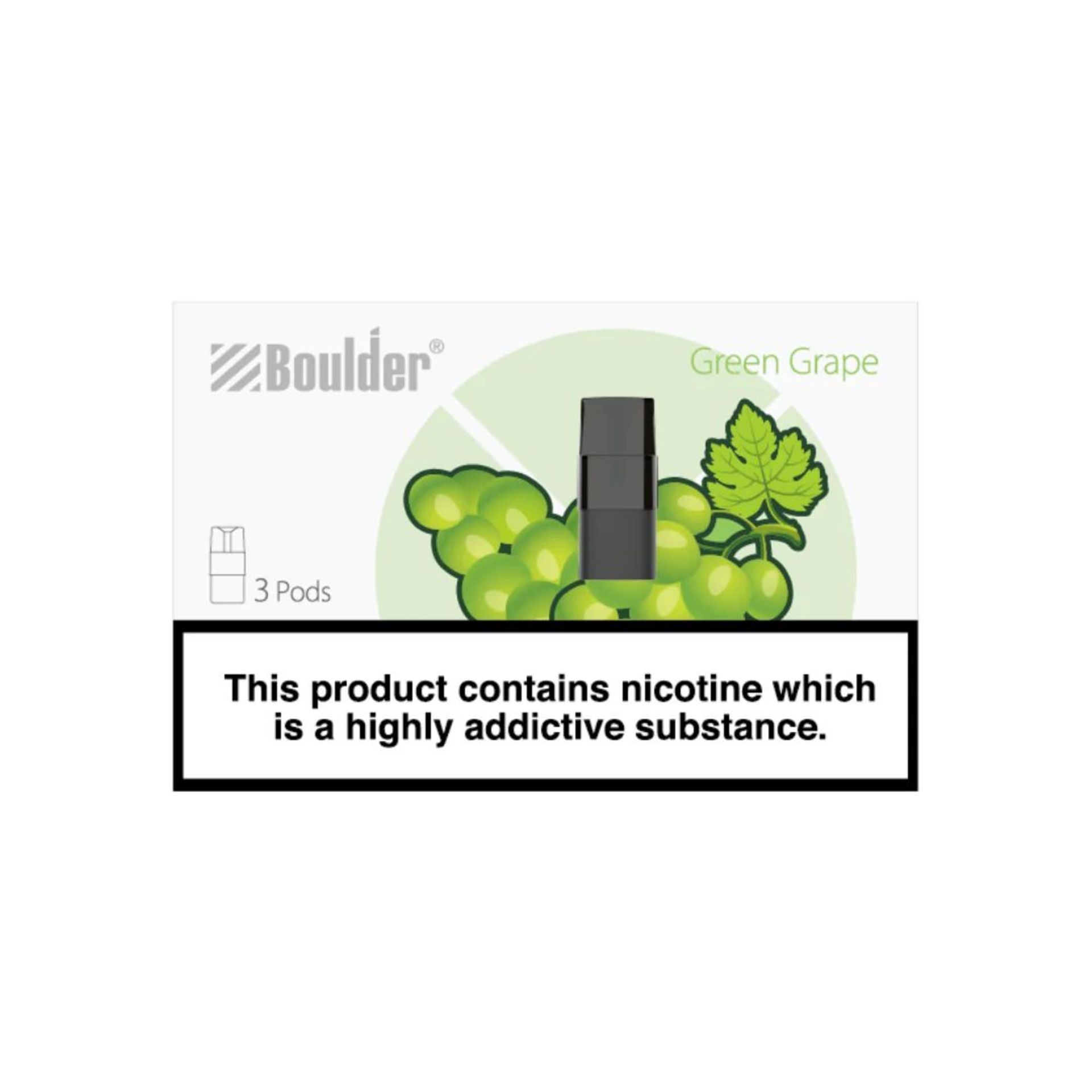 150 X BRAND NEW PACKS OF 3 BOULDER VAPE PODS (FLAVOURS MAY VARY) S1R7