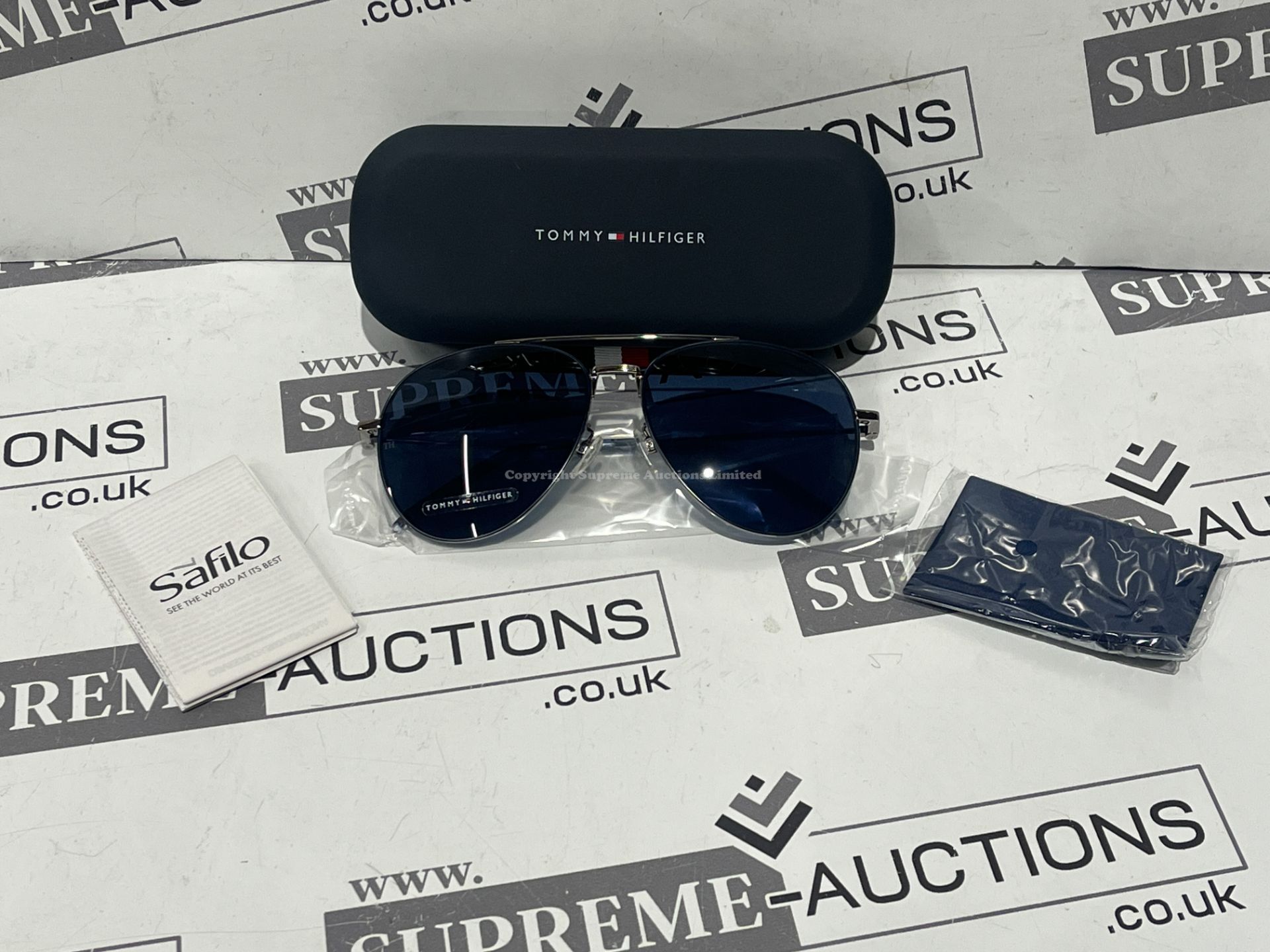 BRAND NEW PAIR OF TOMMY HILFIGER PJP BLUE SUNGLASSES S/R1