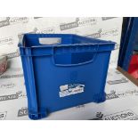 18 X BRAND NEW 13L AURORA HEAVY DUTY STORAGE BOXES 35 X 27 X 21CM R15.6