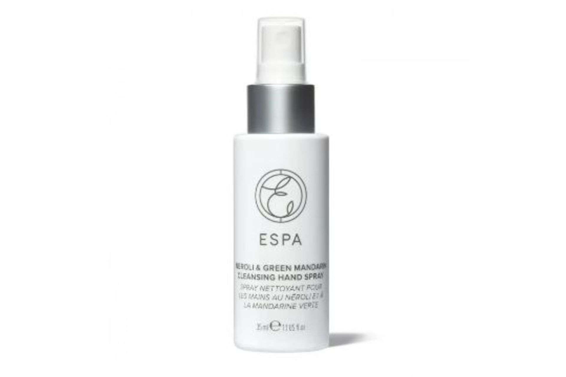 50x NEW ESPA Geranium & Petitgrain Hand Spray 35ml. RRP £15 Each. EBR6. An alcohol-based cleansing