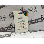 10 X BRAND NEW PACKS OF 10 70G WHITE TACK MULTIPURPOSE REUSABLE ADHESIVE R1.12
