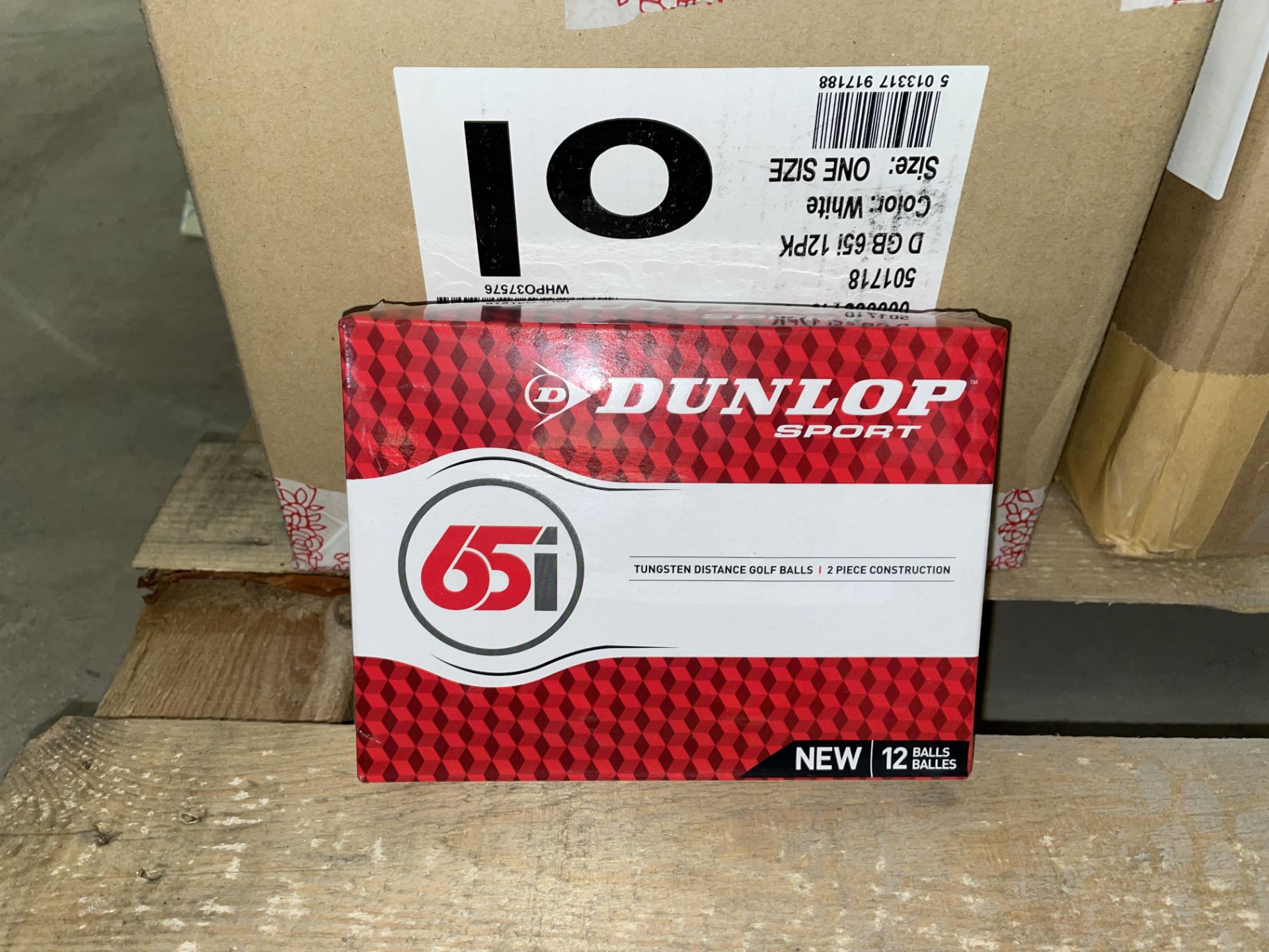 4 X BRAND NEW PACKS OF 12 DUNLOP 651 GOLF BALLS AM10 S1