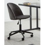 BRAND NEW KLARA LUXURY OFFICE CHAIR CHARCOAL RRP £199 R11-1