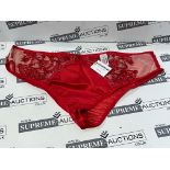 15 X BRAND NEW MAGICAL BRAZILIAN RED BREIFS SIZE 28 LPT