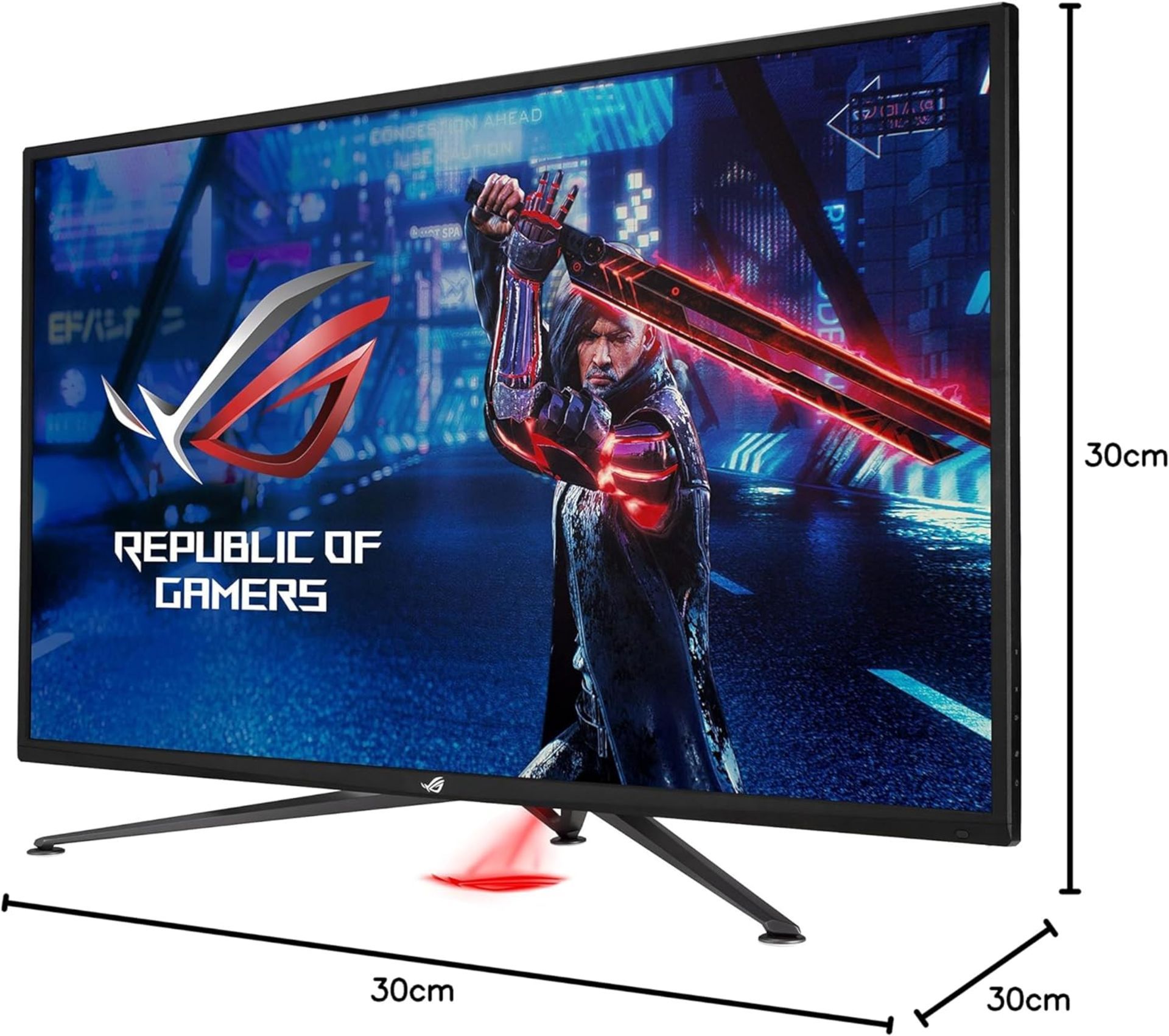 ASUS ROG STRIX XG43UQ 43 Inch 4k 144hz Gaming Monitor. RRP £1189.99. (R6R). ROG Strix XG43UQ is - Image 8 of 8