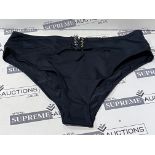 14 X BRAND NEW ANN SUMMERS BLACK BIKINI BOTTOMS SIZE 20 LPT