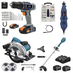 Liquidation of Brand New & Boxed Power Tools - Drills, Sanders, Laser Measure, Circular Saws, Hammer Drills, Blower Vacuums, Lawn Mowers & More!