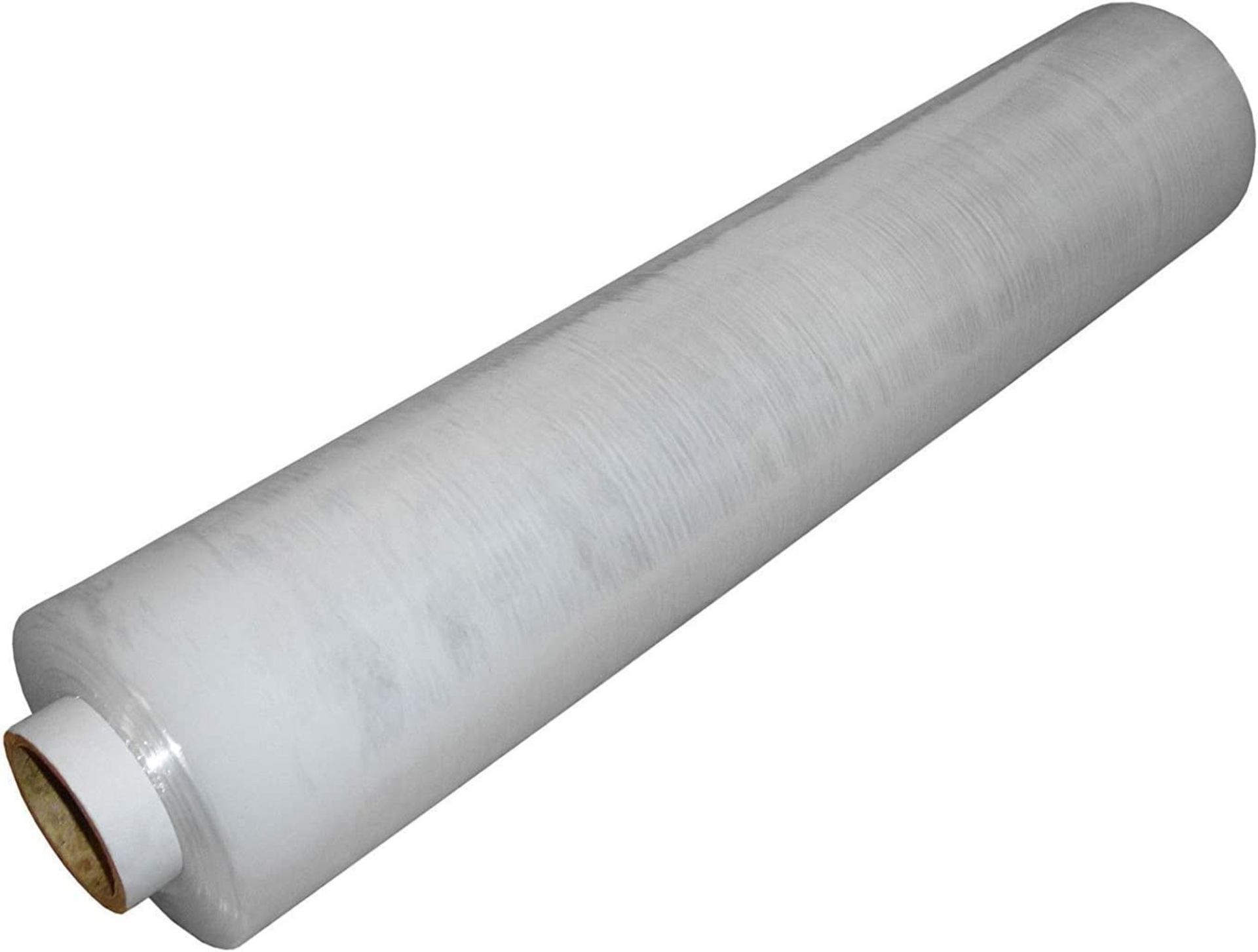 TRADE LOT 48 x NEW ROLLS OF 400MM CLEAR WRAP. 20 MICRON. 120M PER ROLL. (ROW17)