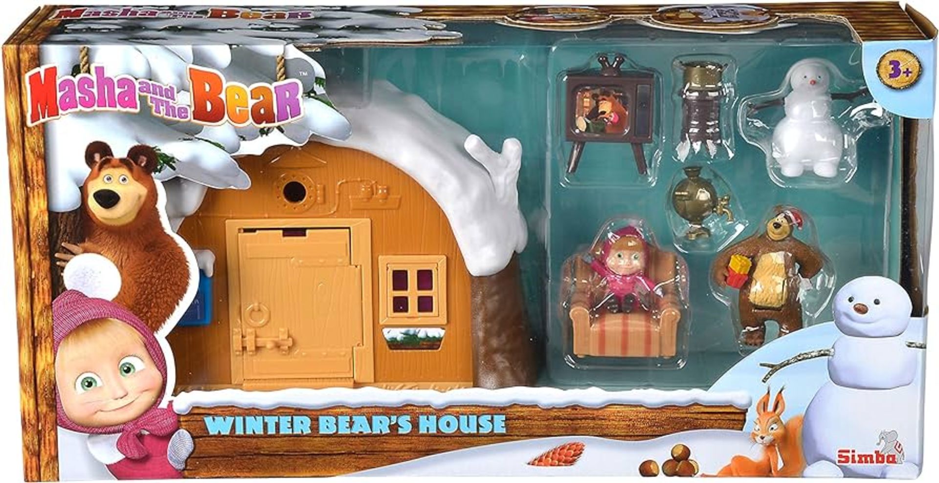 Liquidation of an online toy retailer   Circa 88 items to include: Masha & The Bear Big Bear House