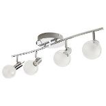 Panacea Tube Gloss Chrome effect 4 Light Spotlight bar. - P3.