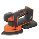 BLACK+DECKER 18V Cordless Mouse Detail Sander. - P3. The Black & Decker Cordless Mouse Detail Sander