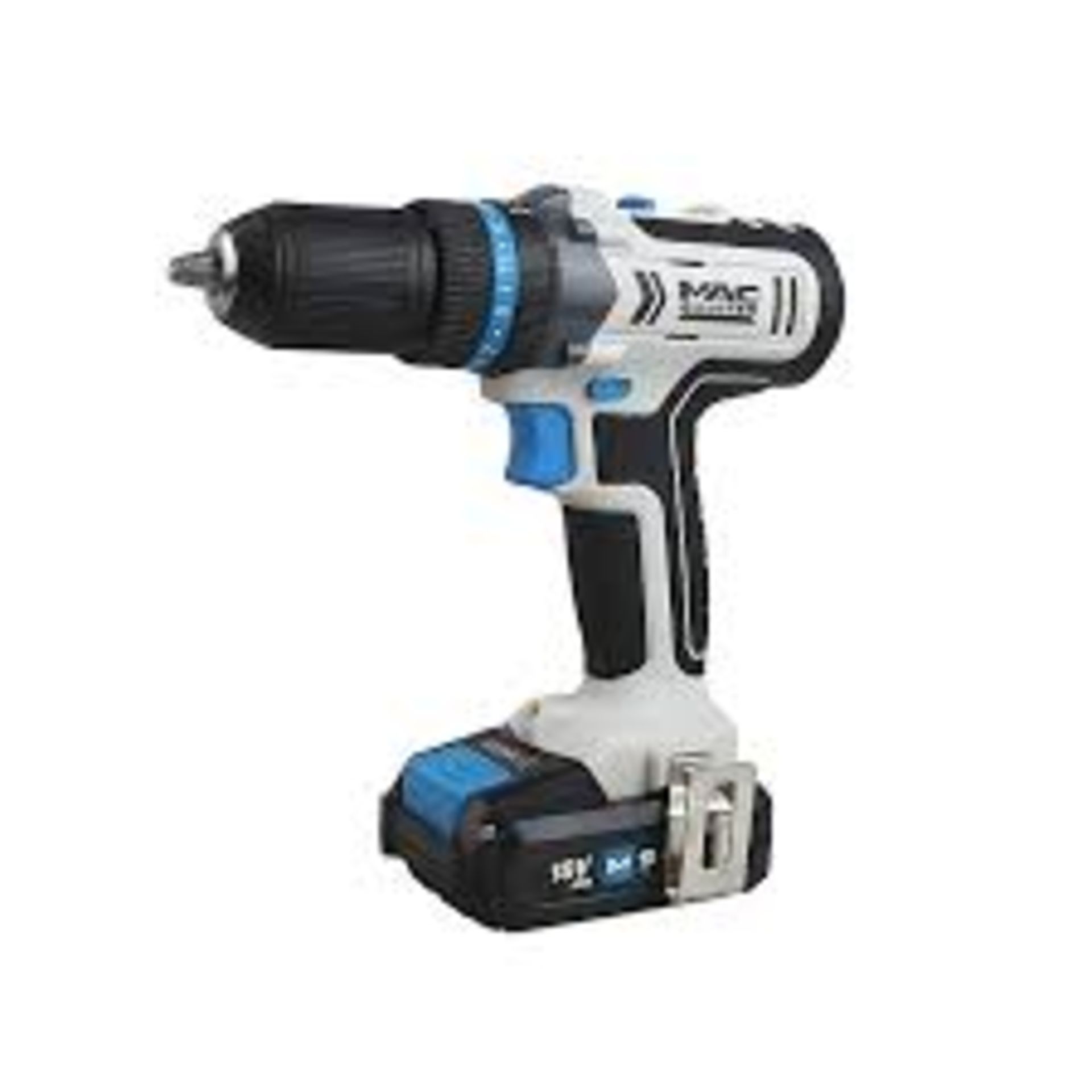 Mac Allister Solo 18V 1 x 2Ah Li-ion Brushed Cordless Combi drill. - P4.