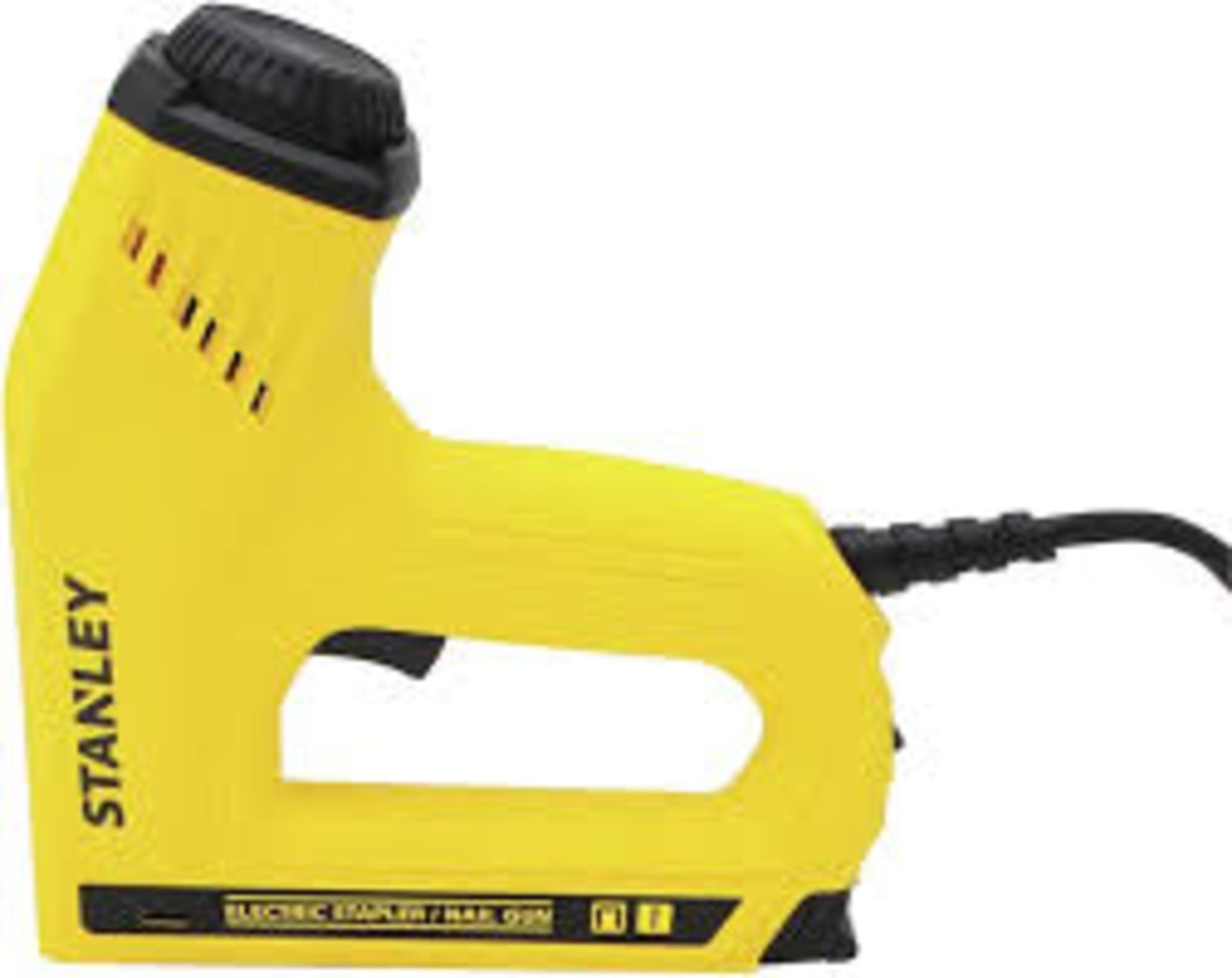 Stanley 0-TRE550 Heavy Duty Electric Staple/Nail Gun, YELLOW. - P4.