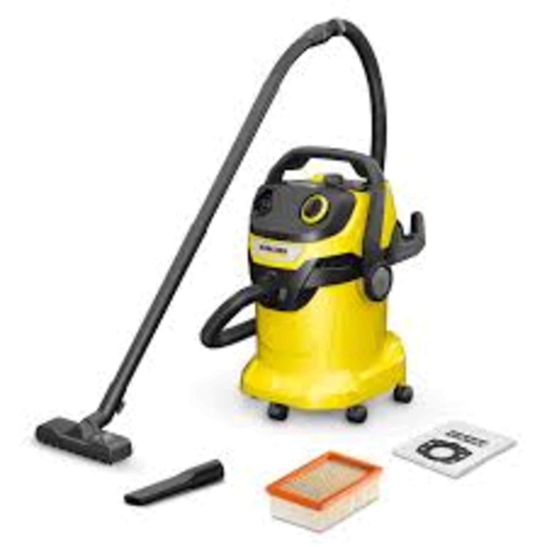 Kärcher WD 5 Corded Wet & dry vacuum, 25.00L. - P3. The Kärcher WD 5 takes on the jobs too tough for